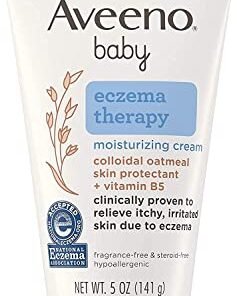 Aveeno Eczema Therapy Daily Moisturizing Cream for Sensitive Skin, 5 oz